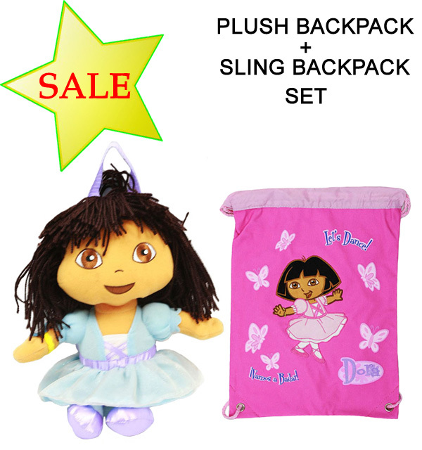 dora plush backpack