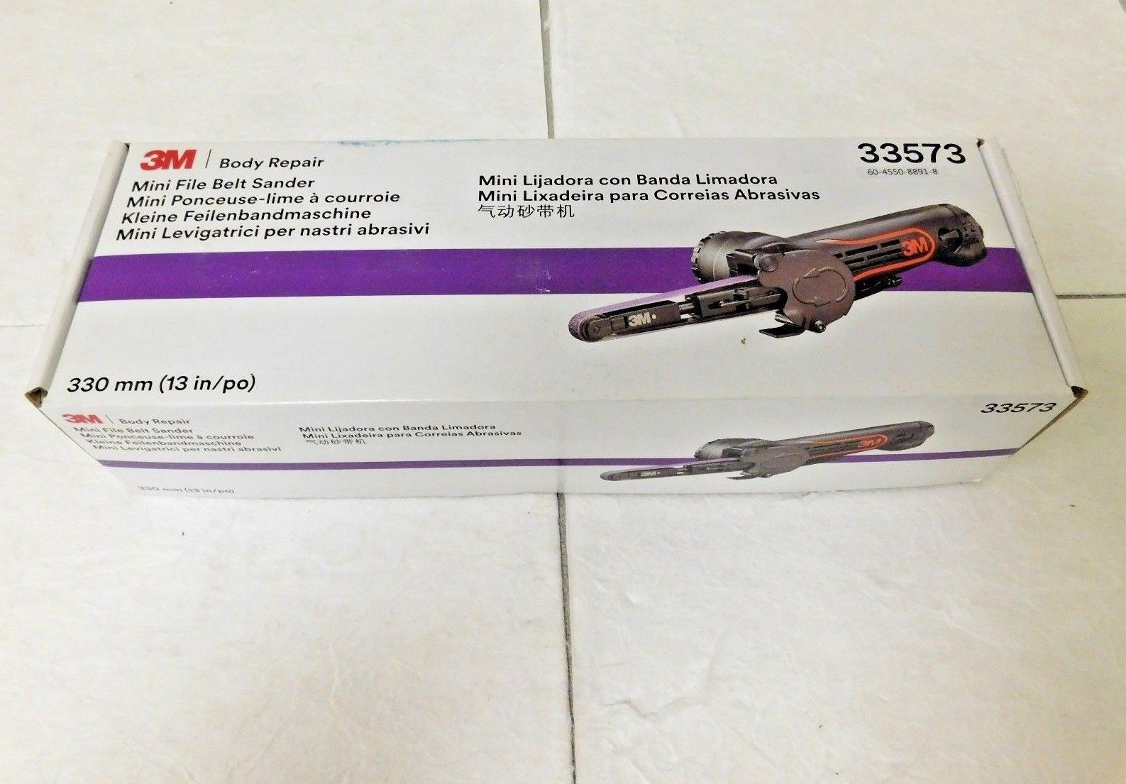 thumbnail image 2 of 3M 33583 3/8 In. Contact Wheel Replacement For 33573 & 33575 File Belt Sanders 2 of 3