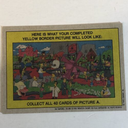 The Simpson’s Trading Card 1990 25 Homer Simpson Trading Card Singles