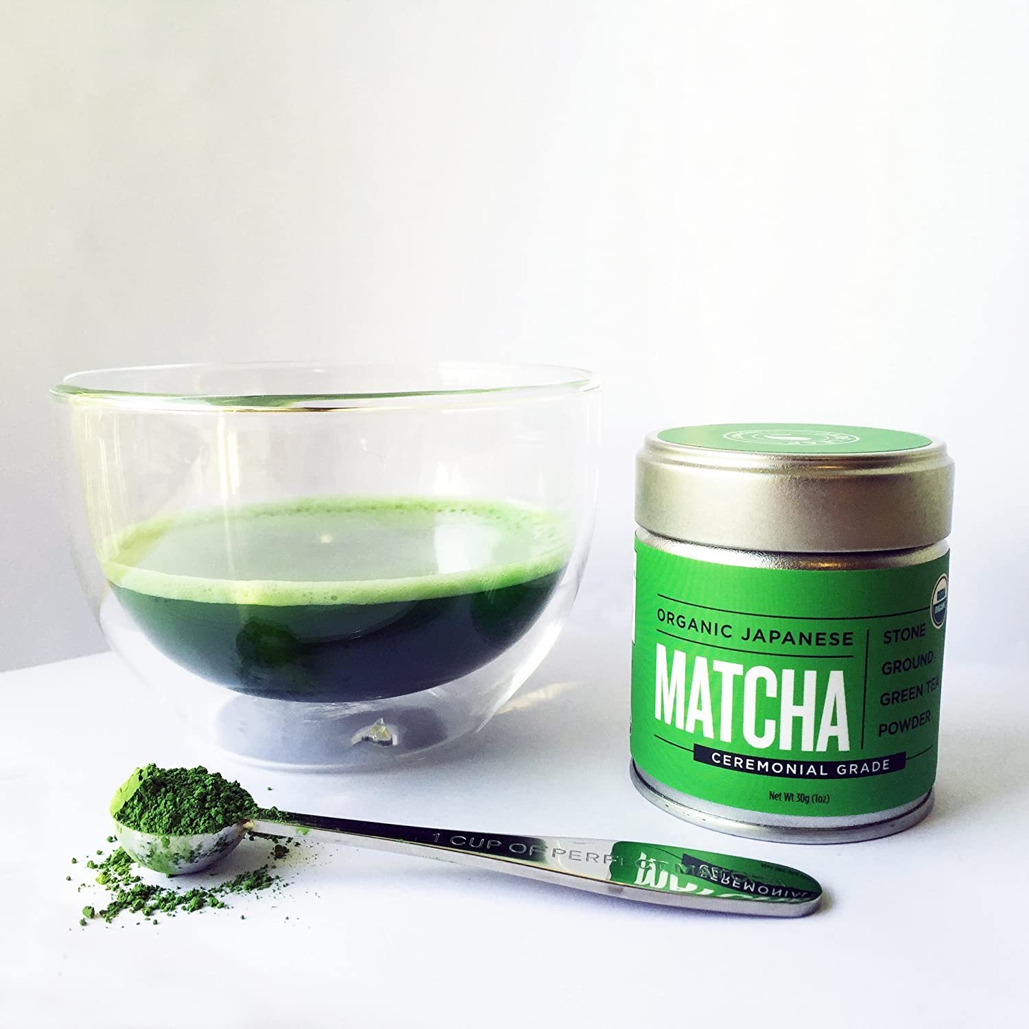 Jade Leaf Matcha Green Tea Powder Usda Organic Ceremonial Grade For Sipping Tea 5154