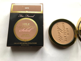 Too Faced Dark Chocolate Soleil Long-Wear Bronzer ~ Matte ~ New In Box - $19.99