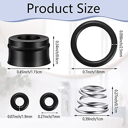 Primary image for 40 Pieces RP4993 Replacement Seats Springs and O Rings Faucet black, silver 