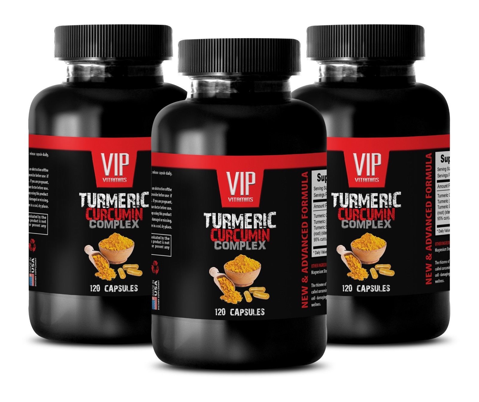 anti inflammatory elimination diet - TURMERIC CURCUMIN COMPLEX 3B - antioxidant - $42.97