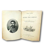 Rare  The Life of Peter the Great by Sir John Barrow 1896 - $199.00
