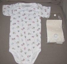 3-6 Carter's Baby Girl One Piece Bodysuit Nursery Rhyme Mary Had A Little Lamb - $22.66