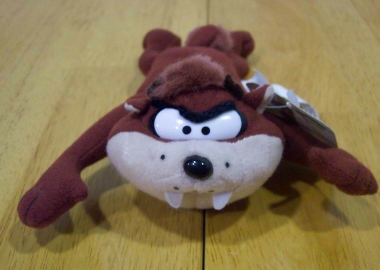 looney tunes taz stuffed animal