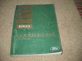 1993 ford lincoln continental service repair workshop oem factory manual book - $9.14