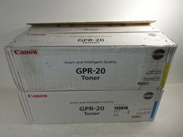 Set of 4 Canon GPR-20 Black/Yellow/Cyan/Magenta Toner Cartridge for C5180/C5185 - $57.74