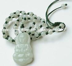 Free shipping -----green jade, natural green jade carved Buddha Buddha / Buddhis - $29.99