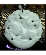 Natural handmade charm fashion pendant Ruyi Lucky Jade Pi Xiu - $26.99