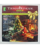 Thomas Kinkade Christmas Puzzle Santa&#39;s Special Delivery 1000 pc 2018 Ag... - $18.56