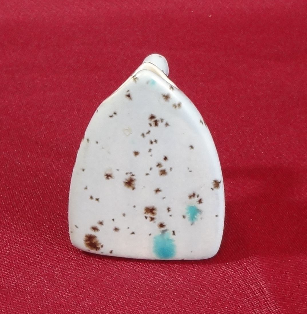 Miniature Ceramic Speckled Iron Toothpick Holder Vase Vases