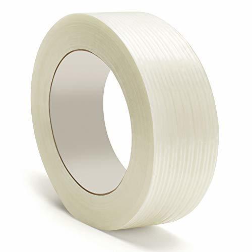 Filament Reinforced Tape 4.0 Mil 1" x 60 Yards Ideal for Securing Heavy