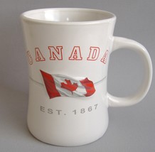 Cup Ceramic Canada Collectible Souvenir Coffee Mug Maple Leaf Flag Canadian - $25.00
