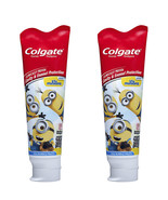 Pack of (2) New Colgate Kids Toothpaste with Anticavity Fluoride Minions... - $11.99
