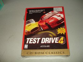 Test Drive 4 (PC CD-ROM, 1998) EA Classics Big Box Game, Brand New, Sealed - $39.59