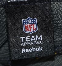 Reebok Team Apparel NFL Licensed Minnesota Vikings Yellow Gray Plaid Knit Cap image 4