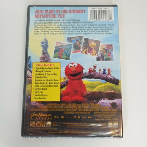 Jim Henson's The Adventures of ELMO in Grouchland ELMO'S 1st MOVIE (DVD ...