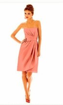 Bridesmaid / Cocktail dress 602 by Alfred Sung....Apricot...Size 4...NWT - $33.25