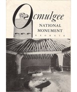 Ocmulgee National Monumnet Vintage brohure - $5.00
