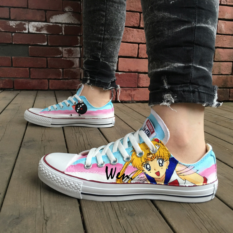 sailor moon converse shoes