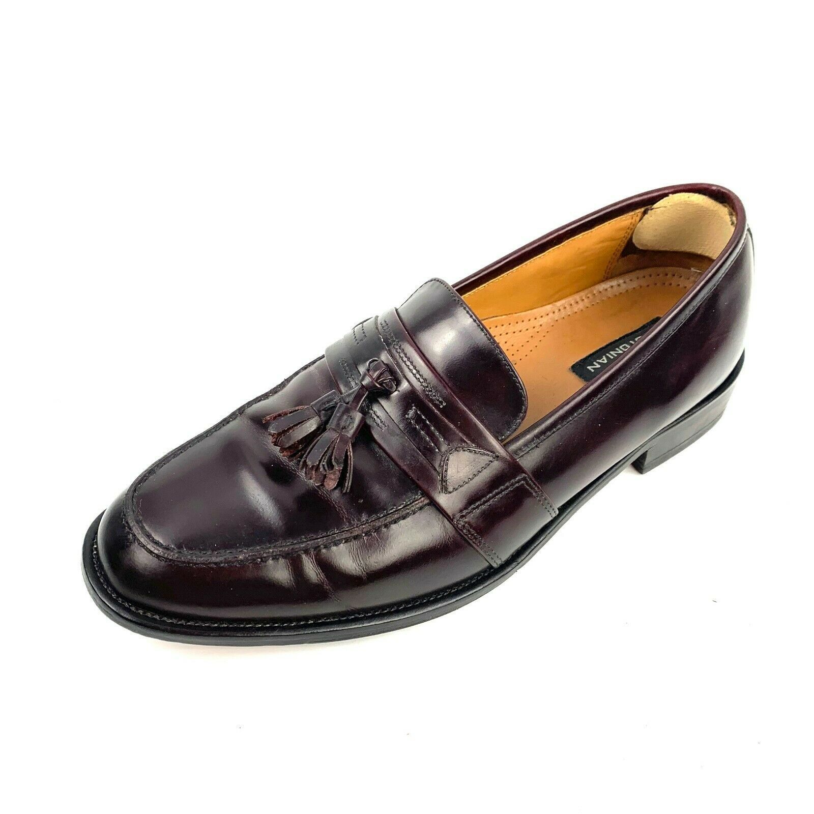 bostonian burgundy leather dress shoes