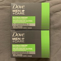 Dove Men+Care Body/Face Bar, Extra Fresh, 2 Count & Hydrate Shaving Gel FREE - $16.52