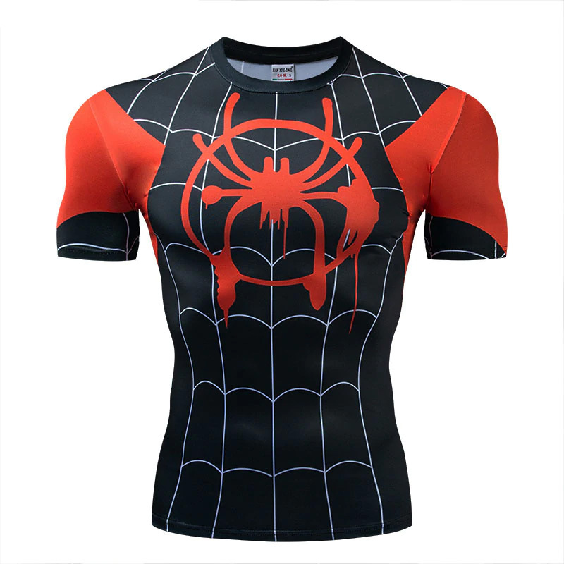 miles morales compression shirt