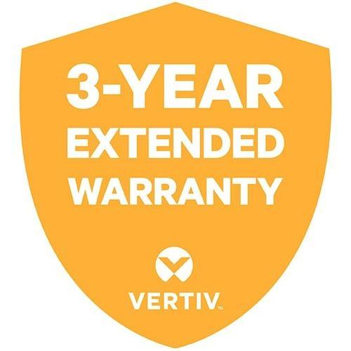 Vertiv 3 Year Extended Warranty for Vertiv Liebert GXT4 3000VA 230V UPS Includes