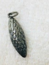 Vintage Sterling Pinecone Charm 1 Inch - $29.21