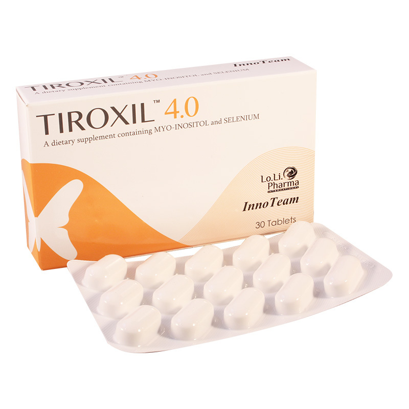 TIROXIL 4.0 MYOINOSITOL SELENIUM RESTORE NORMAL THYROID FUNCTION
