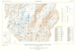 Nevada Churchill County Mineral Resources - Willden 1955 - 23.00 x 35.13 - $36.58+