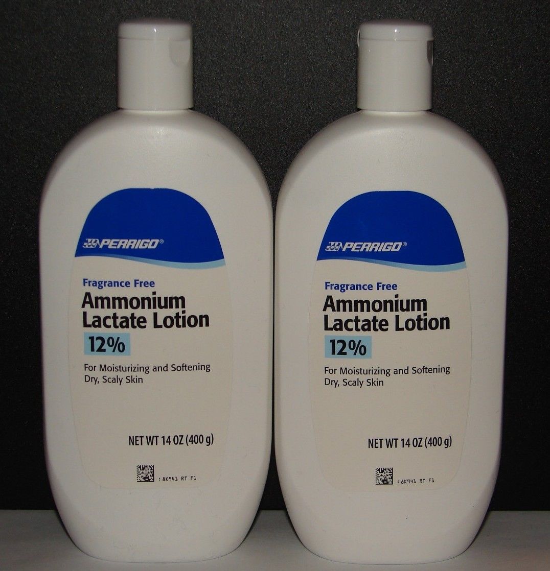 Perrigo Ammonium Lactate 12 Lotion 14oz Bottle 2 Pack Moisturizers
