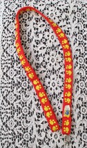 Build A Bear Red & Yellow Paw Prints Leash - $6.72