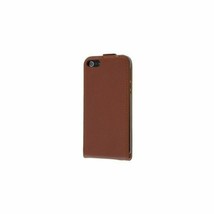 Leather case cover case ultra thin brown for samsung s5830 s5839i galaxy ace - $13.61