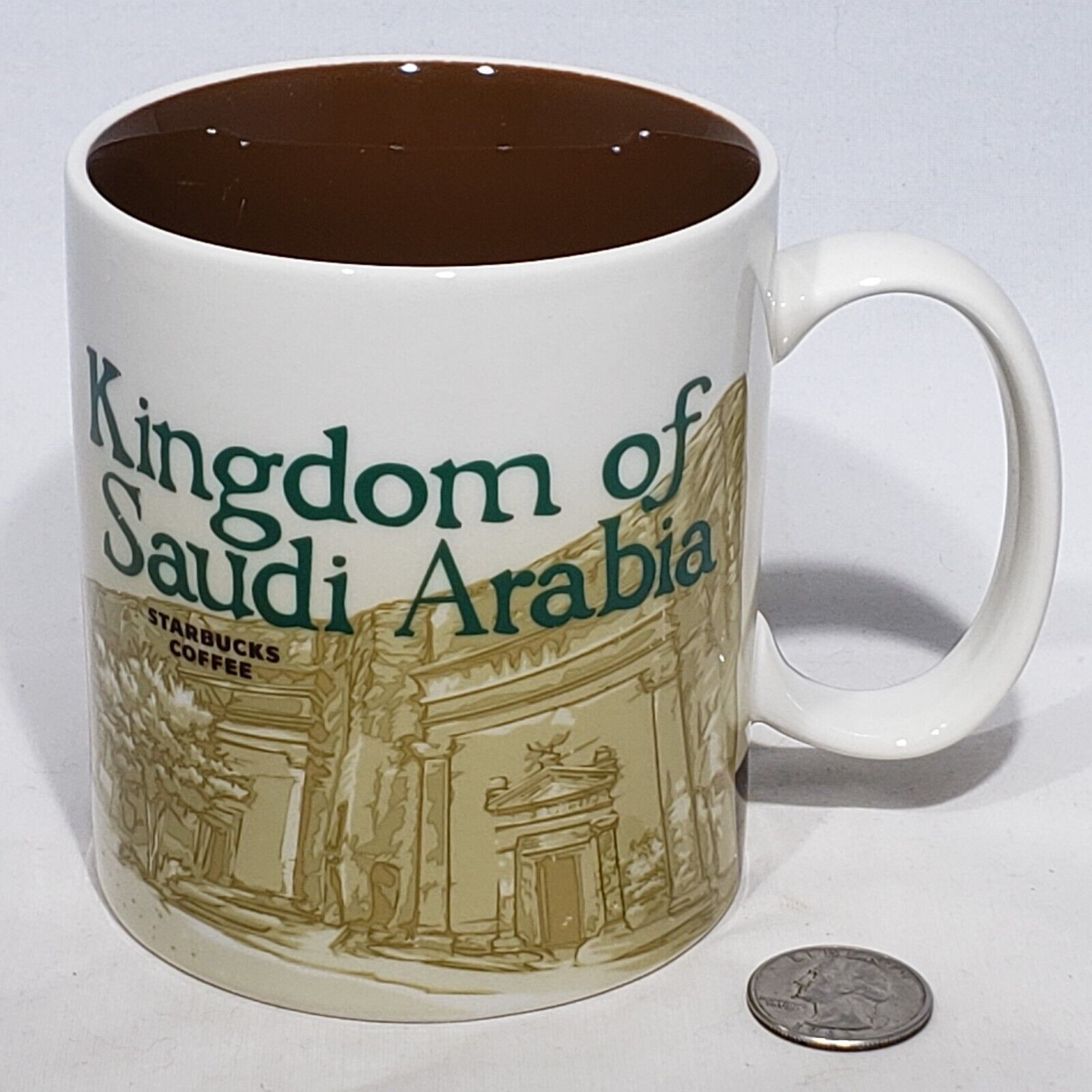 Starbucks Coffee Kingdom of Saudi Arabia Mug 16 oz 2016 EUC - Starbucks