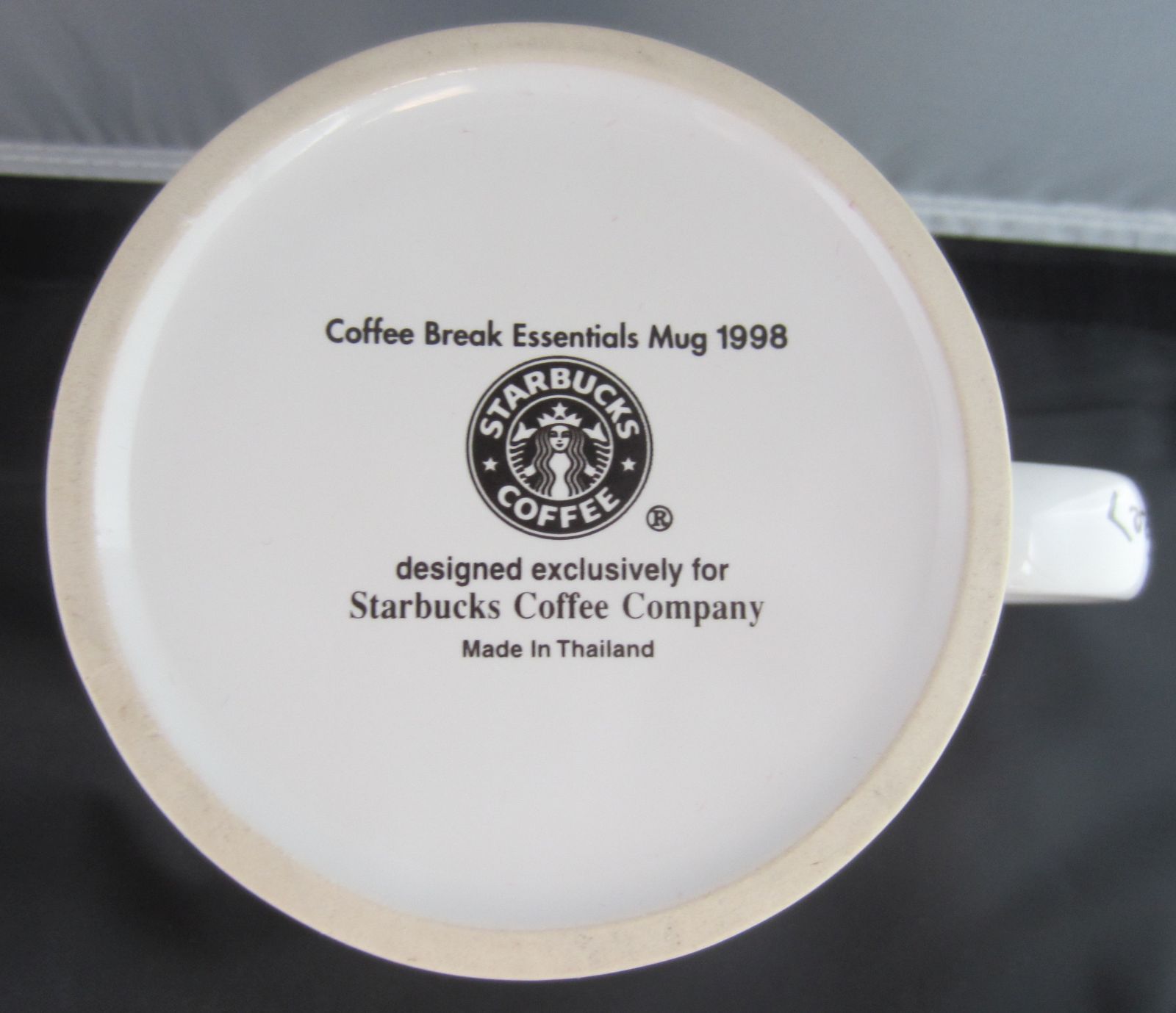 1998 Starbucks Coffee Break Large 20 Oz. Ceramic Tea Coffee Mug Cup ...