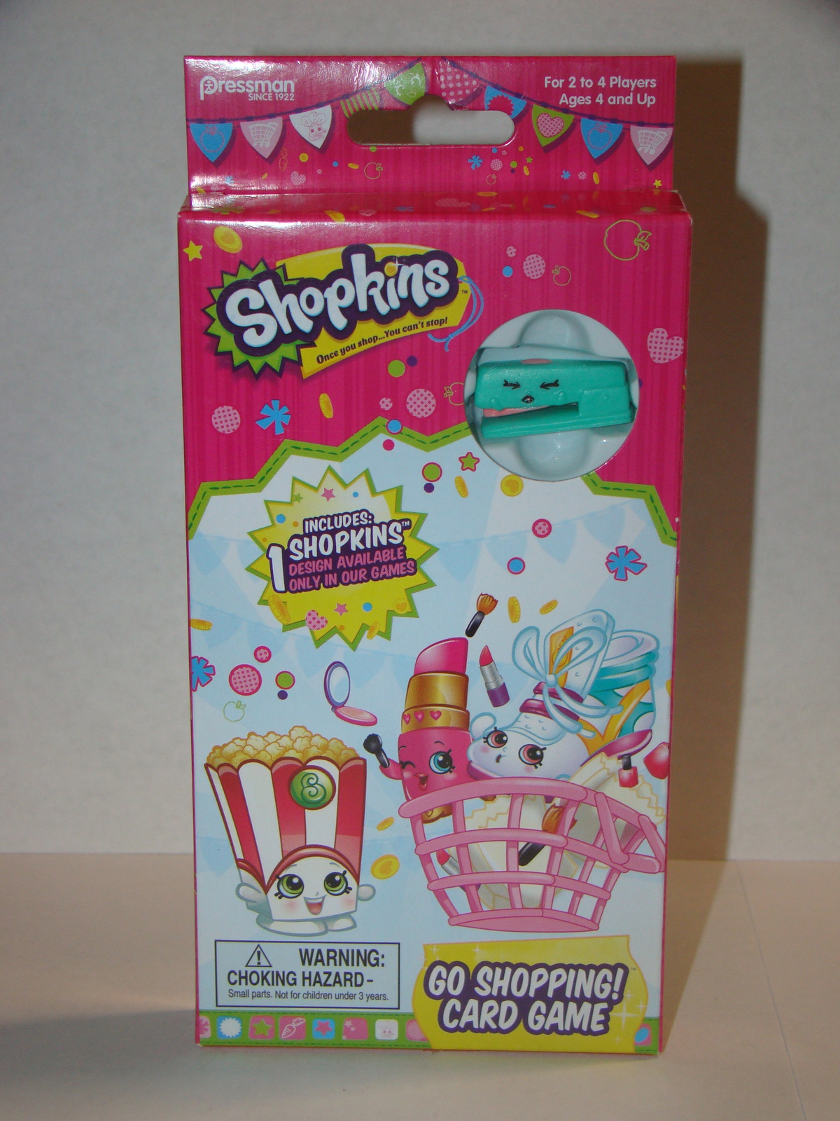 Primary image for Shopkins - GO SHOPPING! CARD GAME - includes 1 Exclusive Shopkins (Stapler)