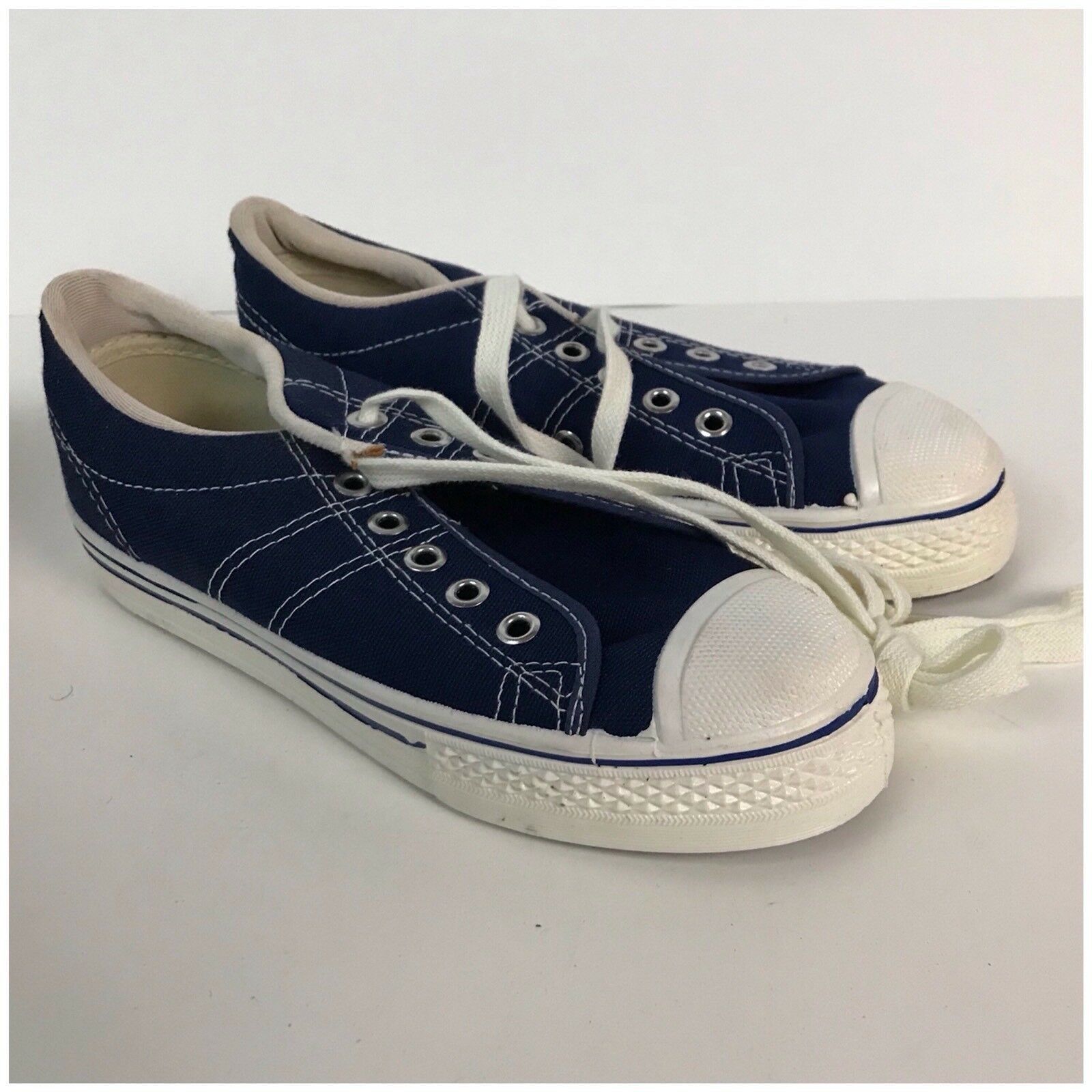Vintage NOS 1970s Kids Converse Blue Label Straight Shooters Basketball ...