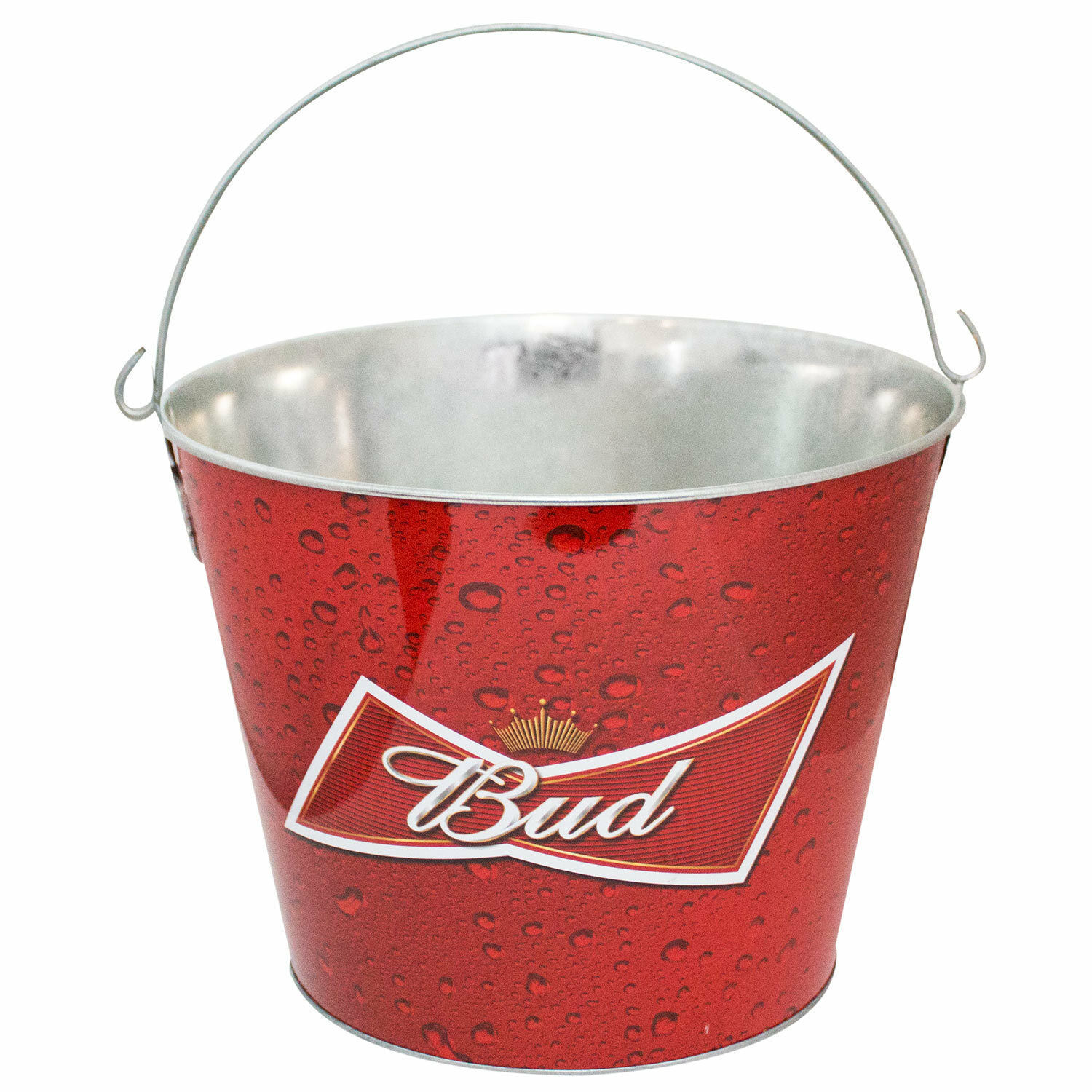 Budweiser Bud Ice Bucket Red Ice Buckets & Wine Coolers