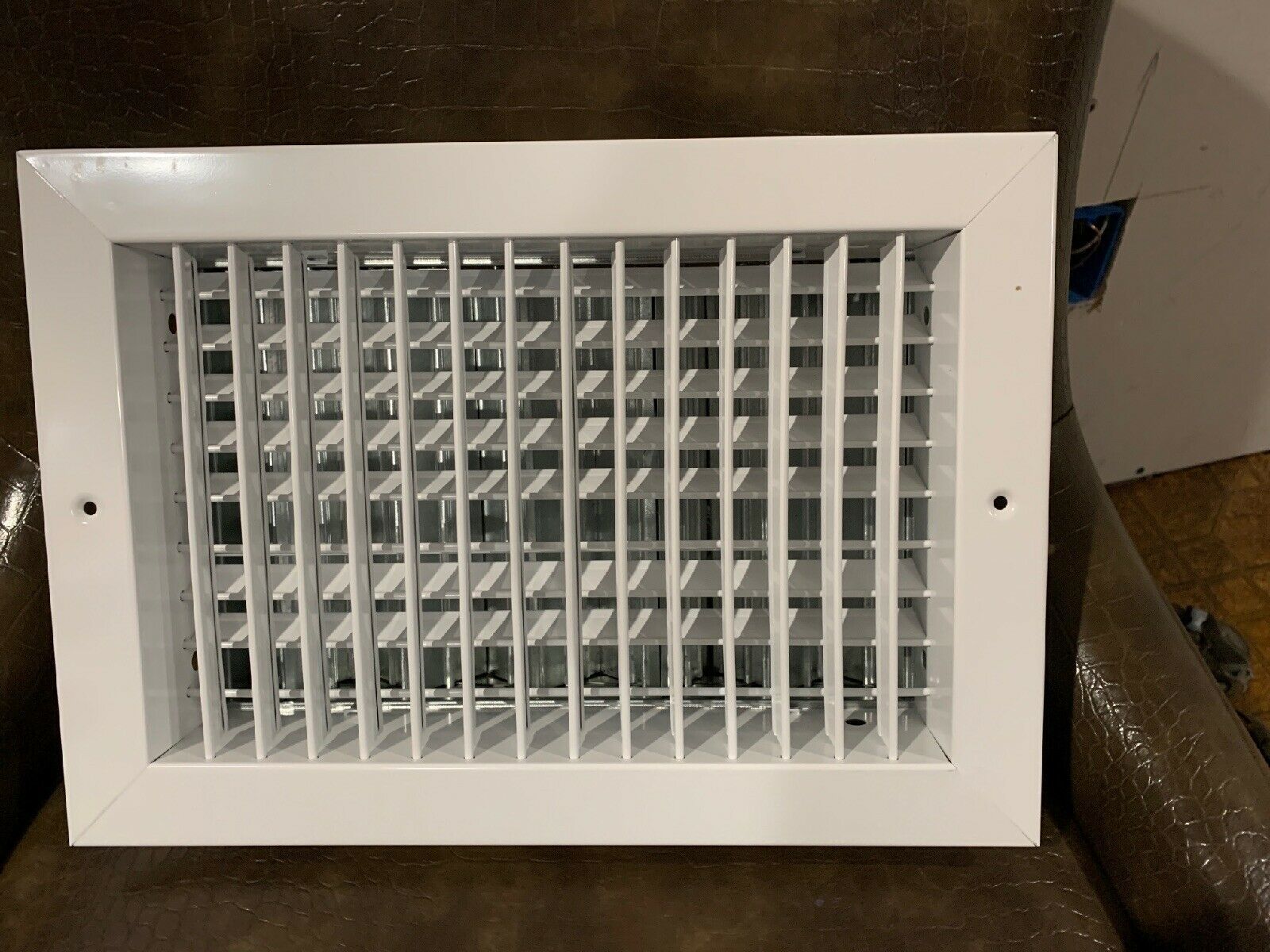 TITUS 300RS Steel Double Deflection Supply Grille 12 x 8 WHITE