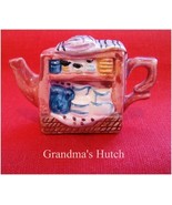 Red Rose Canadian Tea Premium Mini-Teapot Grandma&#39;s Hutch - $8.81