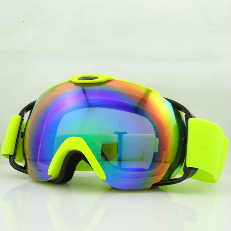 Skiing double UV400 Anti-Fog Big Ski Mask  Goggles