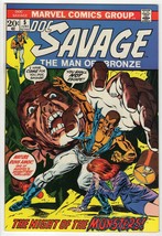 Doc Savage #5 ORIGINAL Vintage 1973 Marvel Comics image 1