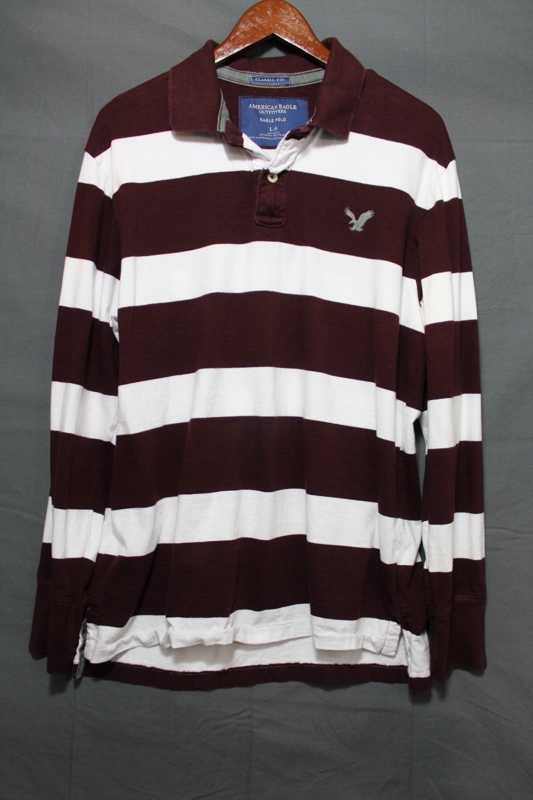 american eagle classic fit polo