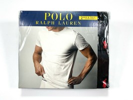 Polo Ralph Lauren Big & Tall 1X 2-Pack Cotton Crew T-Shirts Black NEW - $31.99