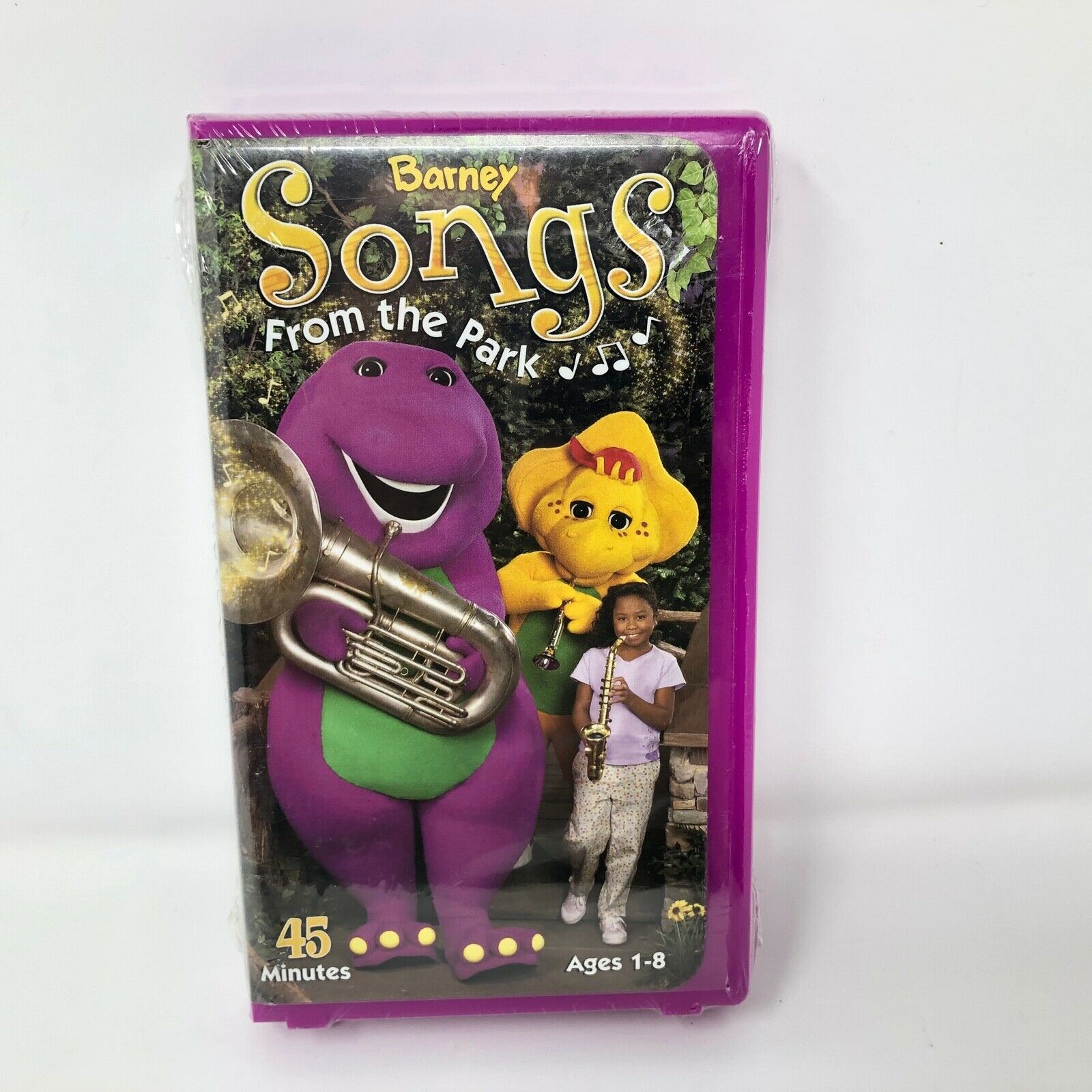 NIB Barney Songs From The Park VHS PBS Kids Educational Sing Along ...