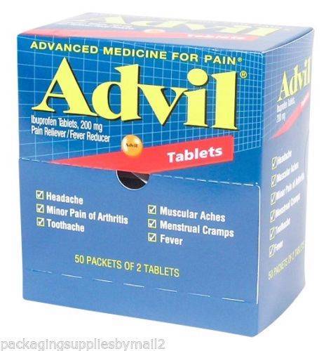 Advil Ibuprofen 200 mg Pain Reliever 600 Tablets - MS73040 - Pain ...