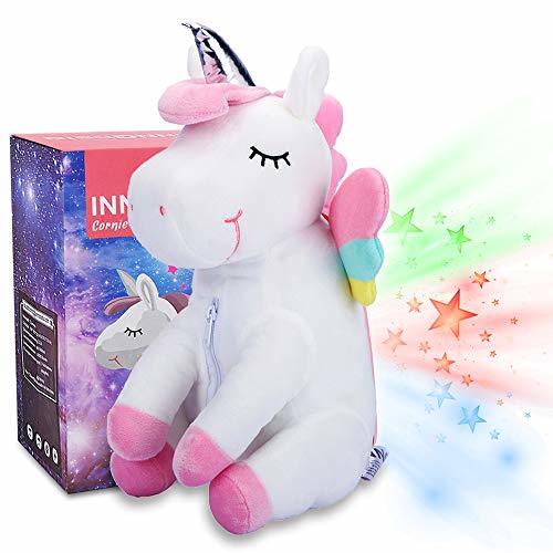 unicorn light up stuffed animal