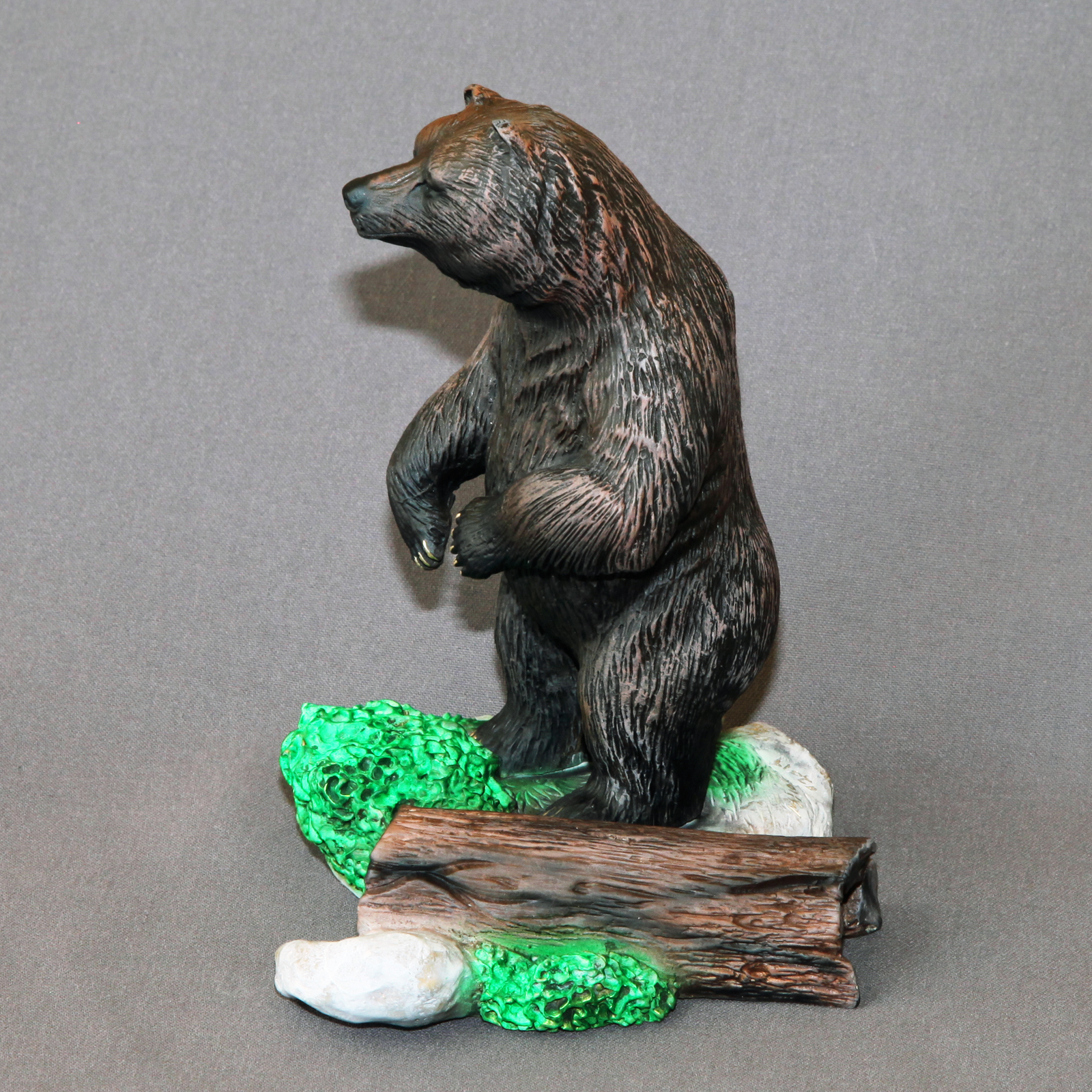Bronze DETAILED BEAR "Yogi Bear" Figurine Statue Sculpture Art